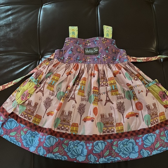 Matilda Jane size 4 knot dress with pockets - Picture 3 of 3